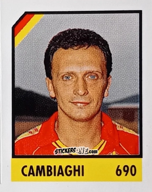 Cromo Cambiaghi - Micro Calcio Campionato 1990-1991 n. 690 - Vallardi