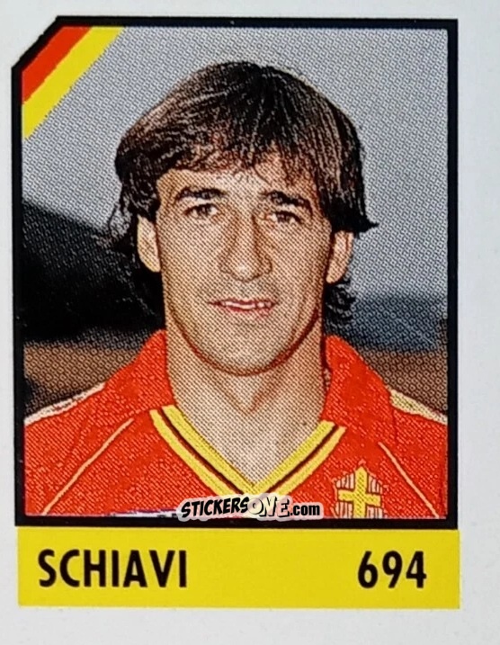 Cromo Schiavi - Micro Calcio Campionato 1990-1991 n. 694 - Vallardi