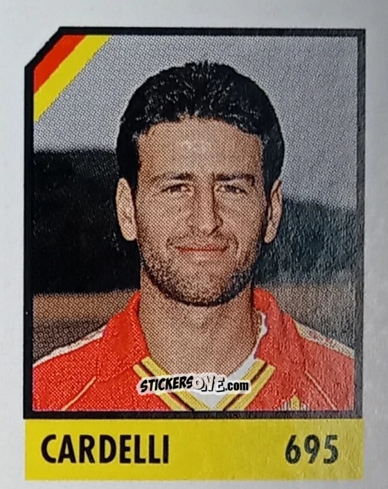 Cromo Cardelli - Micro Calcio Campionato 1990-1991 n. 695 - Vallardi