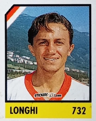Cromo Longhi - Micro Calcio Campionato 1990-1991 n. 732 - Vallardi