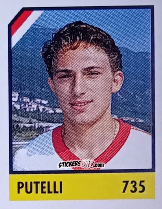 Cromo Putelli - Micro Calcio Campionato 1990-1991 n. 735 - Vallardi