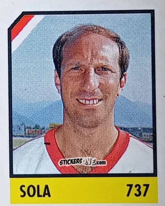 Cromo Sola - Micro Calcio Campionato 1990-1991 n. 737 - Vallardi