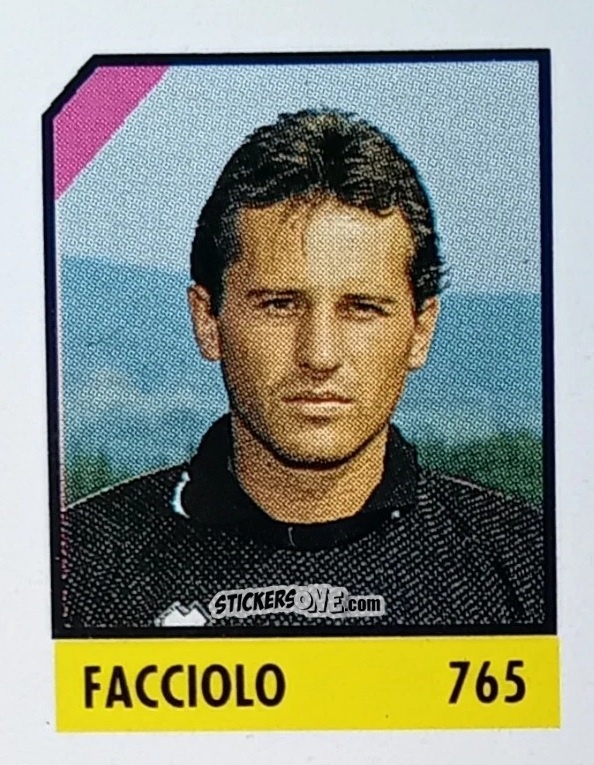 Cromo Facciolo - Micro Calcio Campionato 1990-1991 n. 765 - Vallardi