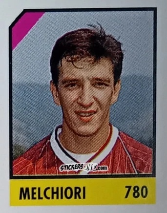 Figurina Melchiori - Micro Calcio Campionato 1990-1991 n. 780 - Vallardi