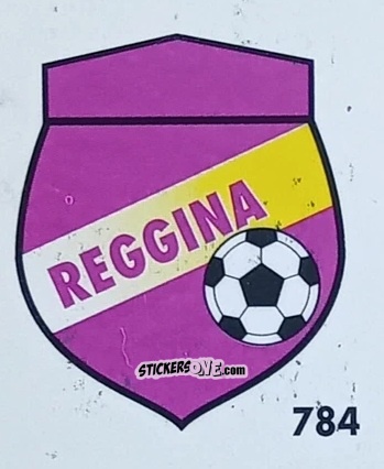 Sticker Stemma Reggina - Micro Calcio Campionato 1990-1991 n. 784 - Vallardi
