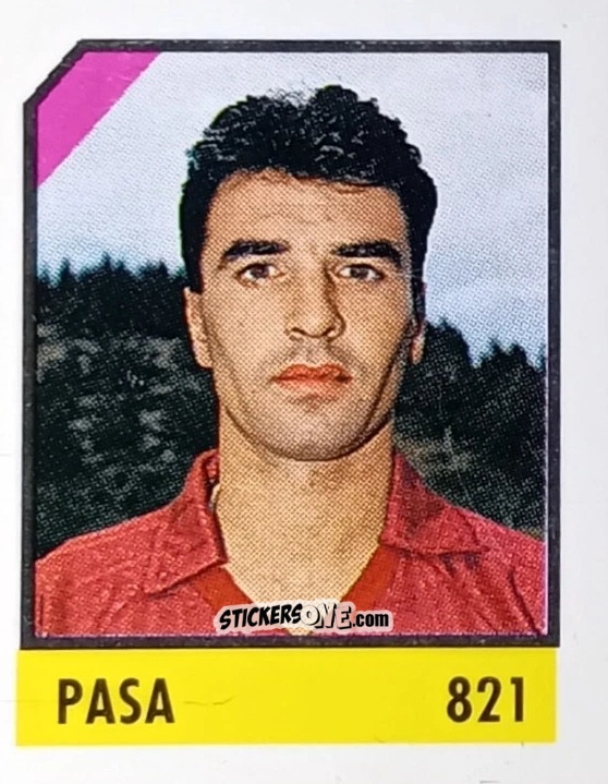 Figurina Pasa - Micro Calcio Campionato 1990-1991 n. 821 - Vallardi
