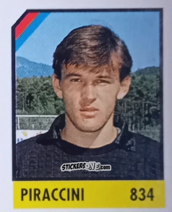 Figurina Piraccini - Micro Calcio Campionato 1990-1991 n. 834 - Vallardi