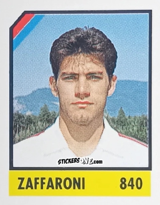 Cromo Zaffaroni - Micro Calcio Campionato 1990-1991 n. 840 - Vallardi