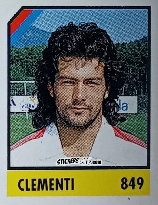 Cromo Clementi - Micro Calcio Campionato 1990-1991 n. 849 - Vallardi