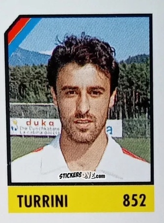 Cromo Turrini - Micro Calcio Campionato 1990-1991 n. 852 - Vallardi