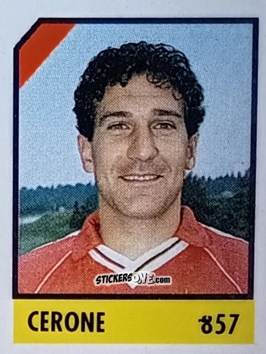 Cromo Cerone - Micro Calcio Campionato 1990-1991 n. 857 - Vallardi