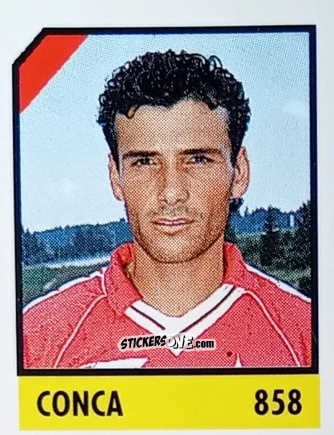 Cromo Conca - Micro Calcio Campionato 1990-1991 n. 858 - Vallardi