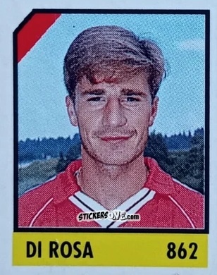 Cromo Di Rosa - Micro Calcio Campionato 1990-1991 n. 862 - Vallardi