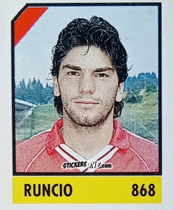 Cromo Runcio - Micro Calcio Campionato 1990-1991 n. 868 - Vallardi