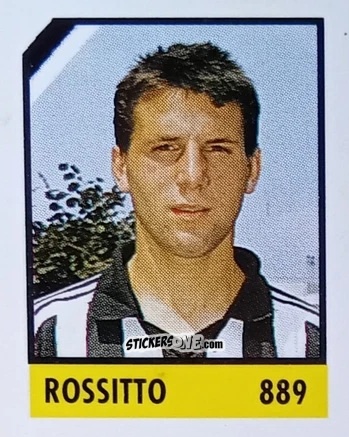 Figurina Rossitto - Micro Calcio Campionato 1990-1991 n. 889 - Vallardi