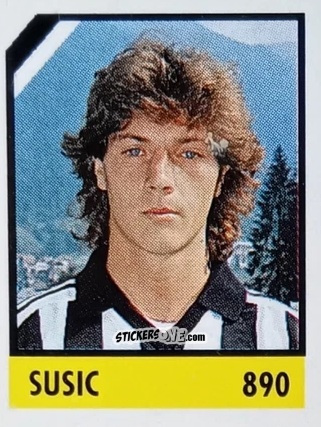 Cromo Susic - Micro Calcio Campionato 1990-1991 n. 890 - Vallardi