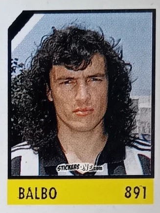 Cromo Balbo - Micro Calcio Campionato 1990-1991 n. 891 - Vallardi