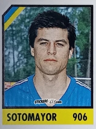 Figurina Sotomayor - Micro Calcio Campionato 1990-1991 n. 906 - Vallardi