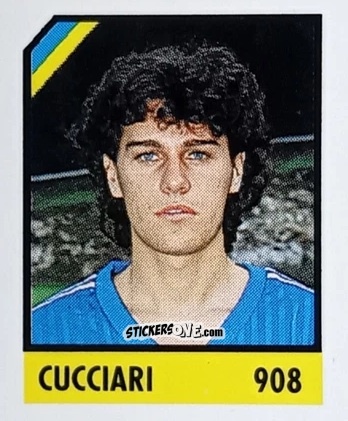 Cromo Cucciari - Micro Calcio Campionato 1990-1991 n. 908 - Vallardi