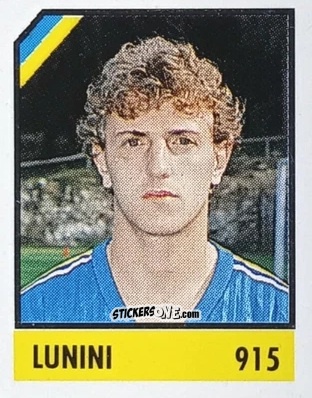 Cromo Lunini - Micro Calcio Campionato 1990-1991 n. 915 - Vallardi