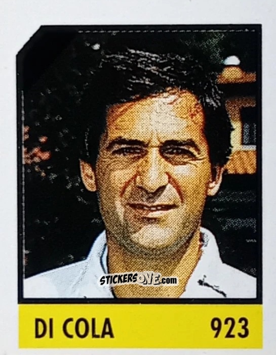 Sticker Di Cola - Micro Calcio Campionato 1990-1991 n. 923 - Vallardi