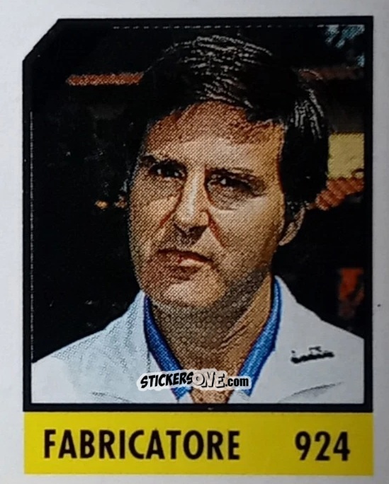 Sticker Fabbricatore - Micro Calcio Campionato 1990-1991 n. 924 - Vallardi