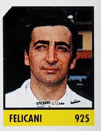 Sticker Felicani - Micro Calcio Campionato 1990-1991 n. 925 - Vallardi