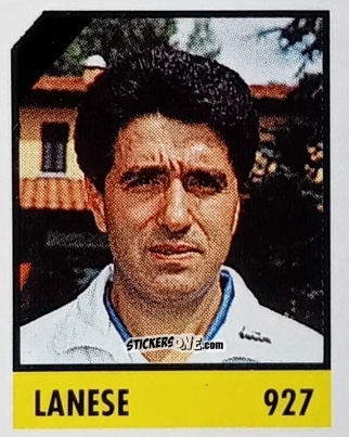 Sticker Lanese - Micro Calcio Campionato 1990-1991 n. 927 - Vallardi