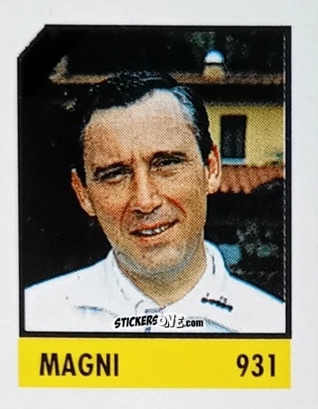 Sticker Magni - Micro Calcio Campionato 1990-1991 n. 931 - Vallardi