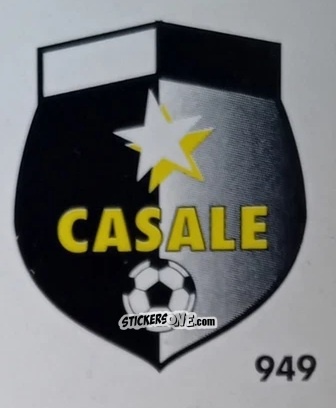 Cromo Stemma Casale - Micro Calcio Campionato 1990-1991 n. 949 - Vallardi