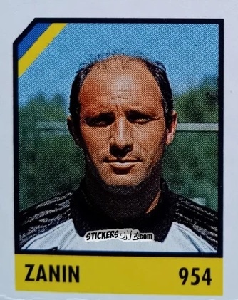 Figurina Zanin - Micro Calcio Campionato 1990-1991 n. 954 - Vallardi