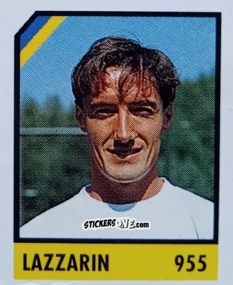 Figurina Lazzarin - Micro Calcio Campionato 1990-1991 n. 955 - Vallardi