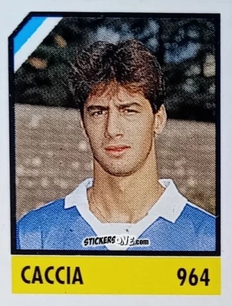 Figurina Caccia - Micro Calcio Campionato 1990-1991 n. 964 - Vallardi