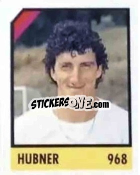 Sticker Hubner - Micro Calcio Campionato 1990-1991 n. 968 - Vallardi