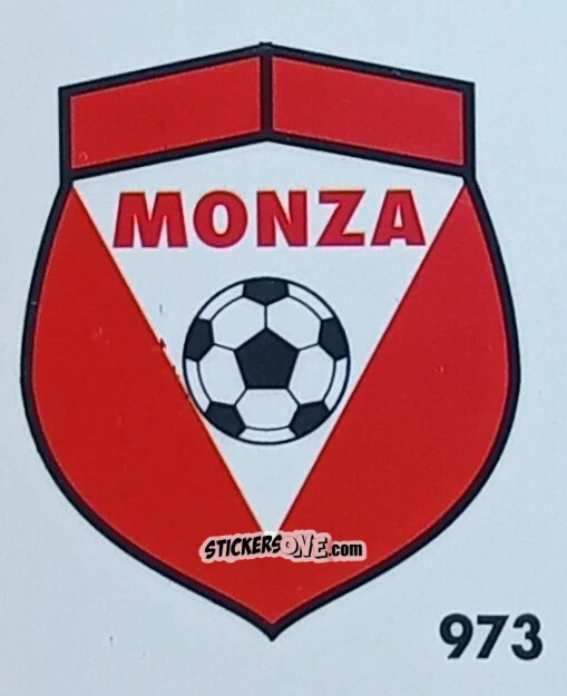 Sticker Stemma Monza - Micro Calcio Campionato 1990-1991 n. 973 - Vallardi