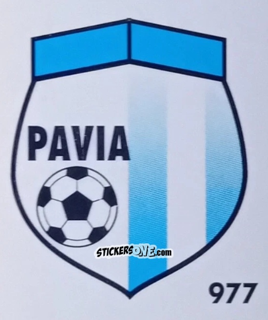 Cromo Stemma Pavia - Micro Calcio Campionato 1990-1991 n. 977 - Vallardi