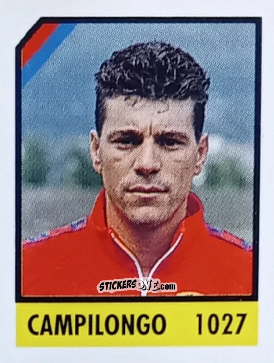 Cromo Campilongo - Micro Calcio Campionato 1990-1991 n. 1027 - Vallardi