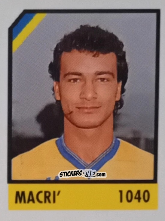 Figurina Macrì