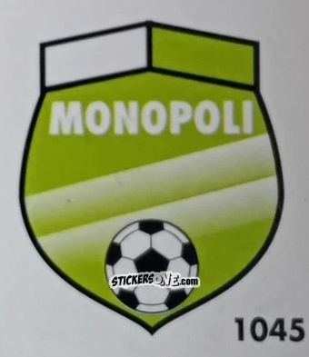 Cromo Stemma Monopoli - Micro Calcio Campionato 1990-1991 n. 1045 - Vallardi