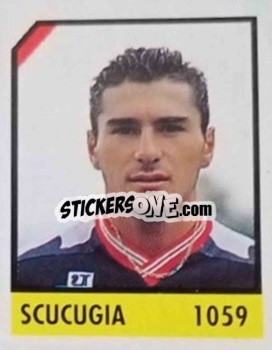 Sticker Scugugia - Micro Calcio Campionato 1990-1991 n. 1059 - Vallardi