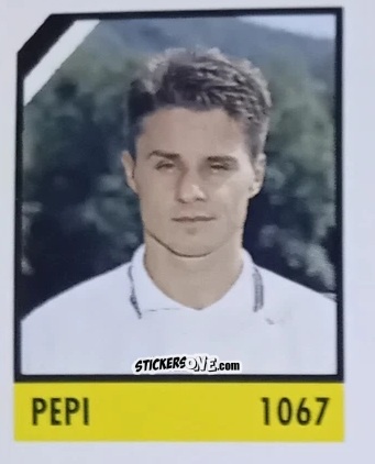 Figurina Pepi - Micro Calcio Campionato 1990-1991 n. 1067 - Vallardi