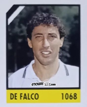 Cromo De Falco - Micro Calcio Campionato 1990-1991 n. 1068 - Vallardi