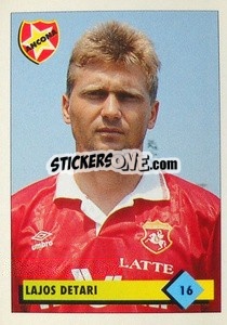 Cromo Lajos Detari - Calcio 1992-1993 - Merlin