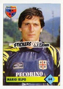 Sticker Mario Ielpo - Calcio 1992-1993 n. 64 - Merlin