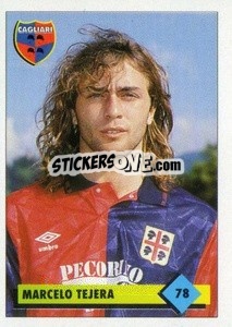 Sticker Marcelo Tejera - Calcio 1992-1993 n. 78 - Merlin