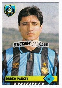 Figurina Darko Pancev - Calcio 1992-1993 - Merlin