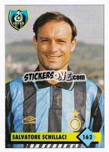 Figurina Salvatore Schillaci - Calcio 1992-1993 - Merlin