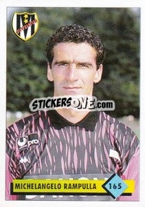 Sticker Michelangelo Rampulla - Calcio 1992-1993 n. 165 - Merlin