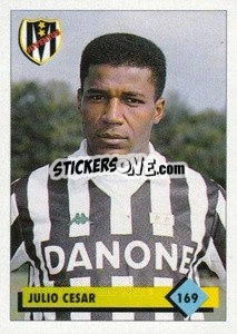 Sticker Julio Cesar - Calcio 1992-1993 - Merlin