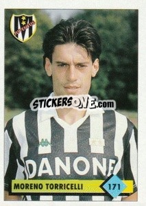 Sticker Moreno Torricelli - Calcio 1992-1993 n. 171 - Merlin
